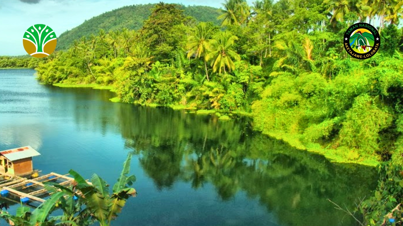 Danau Galela (Telaga Biru) - Taman Nasional Aketajawe Lolobata